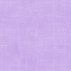 Lavender hand-painted canvas seamless pattern. Abstract background imitates woven fabric using brush strokes.