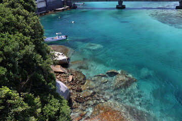 柏島　きれいな海　初夏　（高知県　大月町）