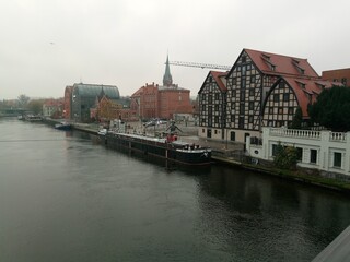 Naklejka premium Mostowa Bydgoszcz