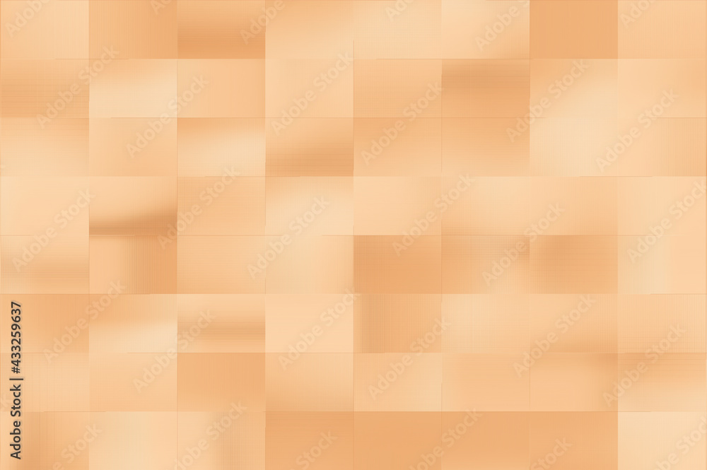 Aufkleber abstract background surface with rectangles in wood color.