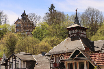 Nostalgischer Charme im Schwarzatal; Blickwinkel in Schwarzburg
