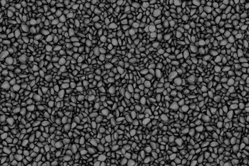 black gravel stone backdrop texture pattern