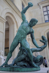 Hercules fighting Achelous, Francois-Joseph Bosio