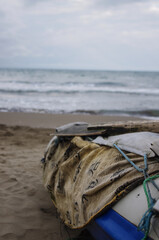 Old Fishing Boat on The Beach	