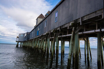 Pier on the ocean