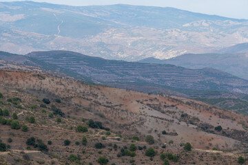 Obraz premium mountainous landscape in southern Spain