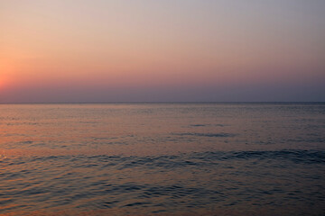 Fototapeta na wymiar Beutiful Sunset on the beach Amazing Sky