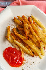 American Seasoned Shoestring Fries