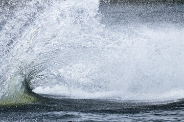 Obraz premium water splash on the beach
