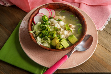 Pozole Verde Mexican Stew - 433281853