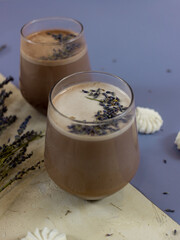 cup of coffee and cookies