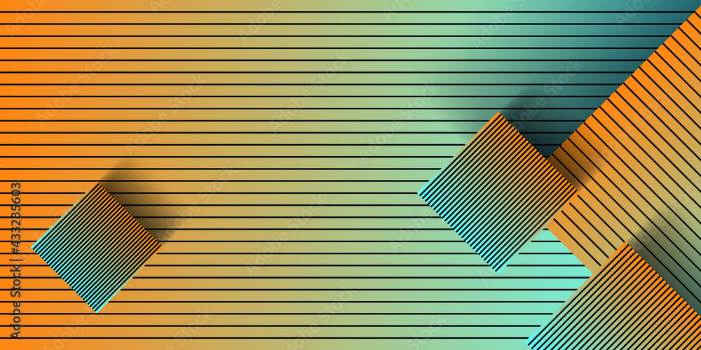 Poster abstract gentle gradient background with diagonal lines. modern color abstract vector texture.