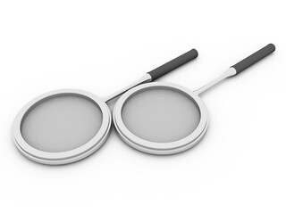 search button 3d illustration
