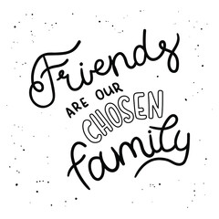 Practice makes progress - hand-drawn lettering. Quote about friendship. Text isolated on white background. Pretty doodle design for t-shirt, cup, sticker, print, banner, bag, etc.