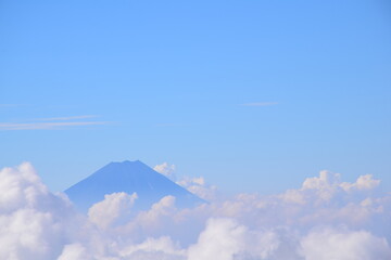 富士山, 雲海, Mt. Fuji, woodblock, ukiyoe