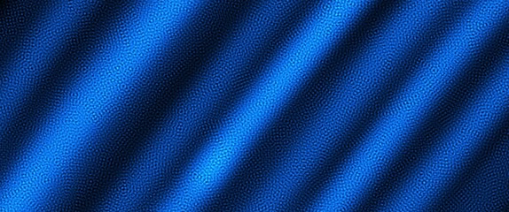 abstract blue curtains