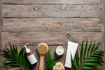 Natural skin care concept