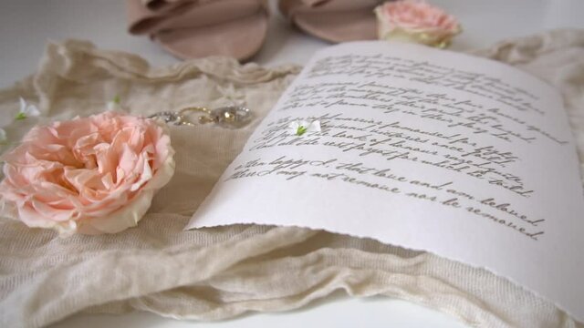 Jewelry, Shiny, Groom, Romantic, Message, Bride, Luxury, Garland, Engagement, De