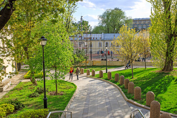Park Gorka is park in the center, located in the Basmanny District . The park was built with money from local residents.