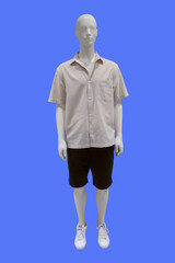 Full length male mannequin.