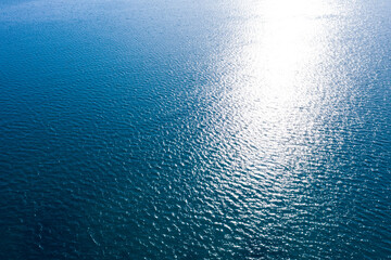 Amazing bird eyes view in Zanzibar. sea landscape