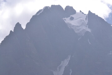 Manimahesh Kailash Peak in the Pir Panjal Range of the Himalayas