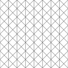 Fototapeta premium Horizontal and vertical grid, as well as diagonals. Vector.