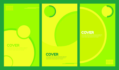 Cover, Poster Design Template, abstract for wall art. Abstract Colorful Geometric and Curve Vector Illustration  for Cover, book, wall art, and poster