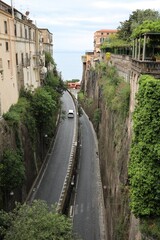 View to Via Luigi de Maio in Sorrento, Italy