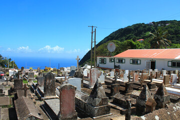 Saba Island in the Caribbean, Dutch West Indies | Saba Island in the Caribbean, Dutch West Indies |...
