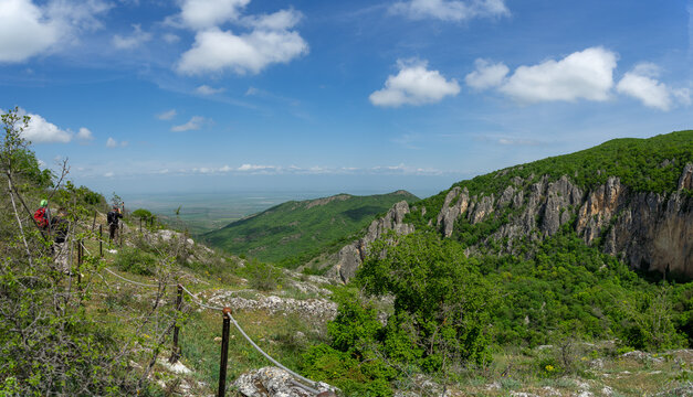 Hiking in Kahetia Georgia region