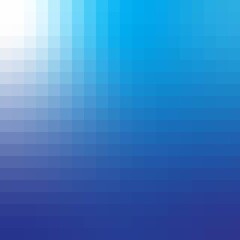 Abstract blue mosaic background. Vector background. Blue mosaic.