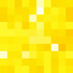 Abstract Yellow mosaic background. Vector background. Gold mosaic. Pixel art background.