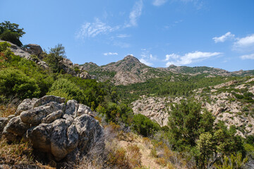 Rio Pitrisconi natural pools on Sardinia