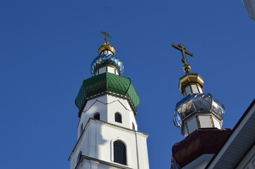 Fototapeta na wymiar Russia, Moscow region, Pushkino, Temple complex