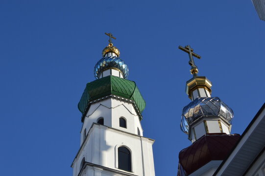 Russia, Moscow region, Pushkino, Temple complex