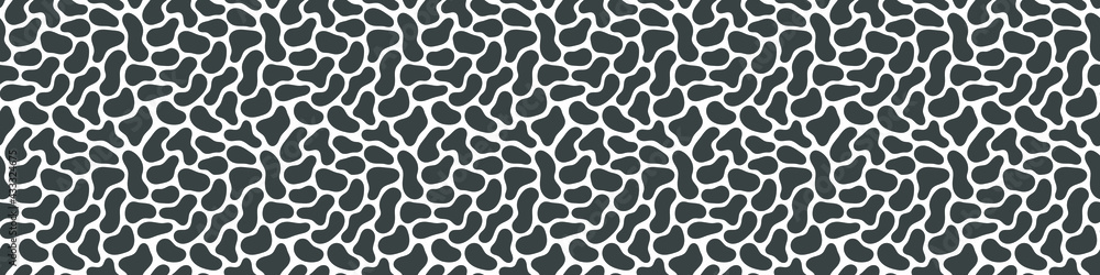 Poster fluid banner. abstract blot shapes vector seamless template for your design.