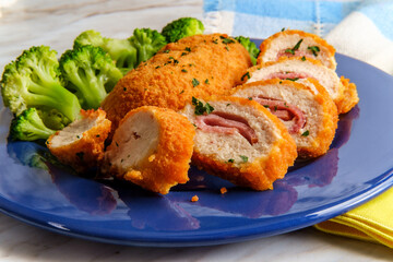 Chicken Cordon Bleu Broccoli
