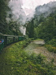 The romanian mocanita - steam train