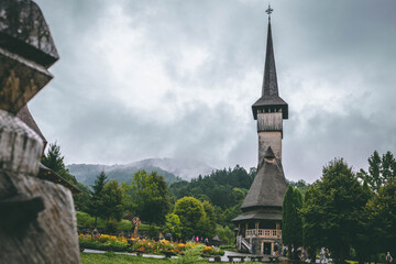 The Barsana wooden churches in Maramures - Romania