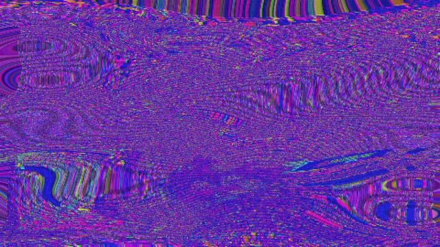 Luxury polychrome texture. Corrupted data effect, digital animation. 