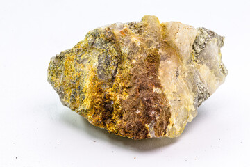 Pyrite ore or pyrite, iron mineral, basically an iron disulfide