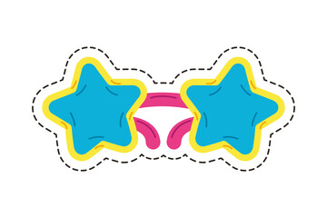 star sunglasses patch