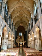 Nave of Christ Church Cathedral in Dublin