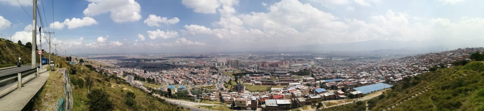 view of the city