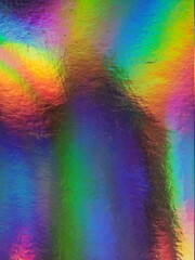 Light glare from holographic foil