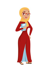 woman standing muslim