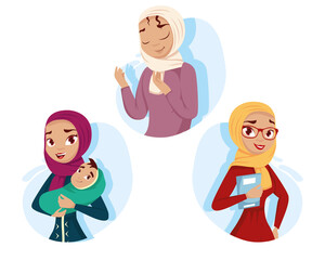 women muslim characters
