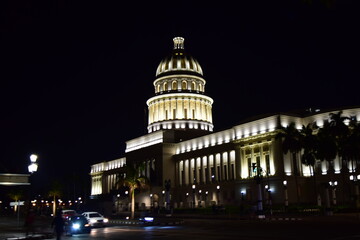 Fototapeta na wymiar Havana at night
