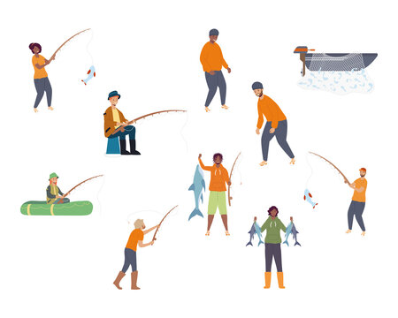 nine fishers characters